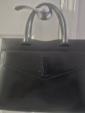YSL black satchel